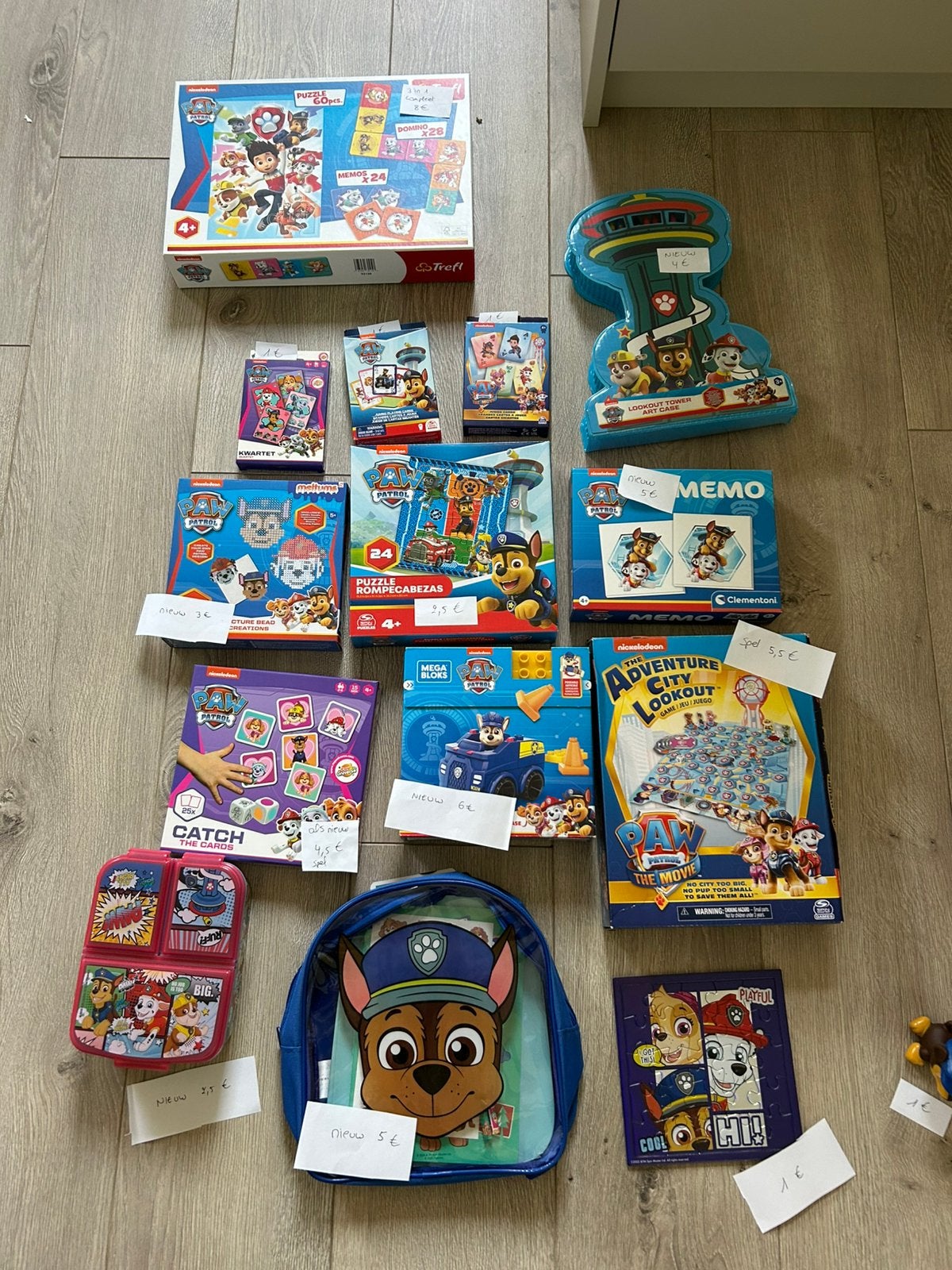 Groot lot paw patrol, Ophalen, Zo goed als nieuw