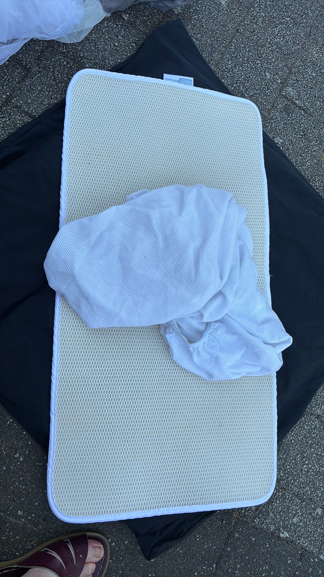 Aerosleep matras en hoes, Verzenden, Gebruikt, Aerosleep, Beige