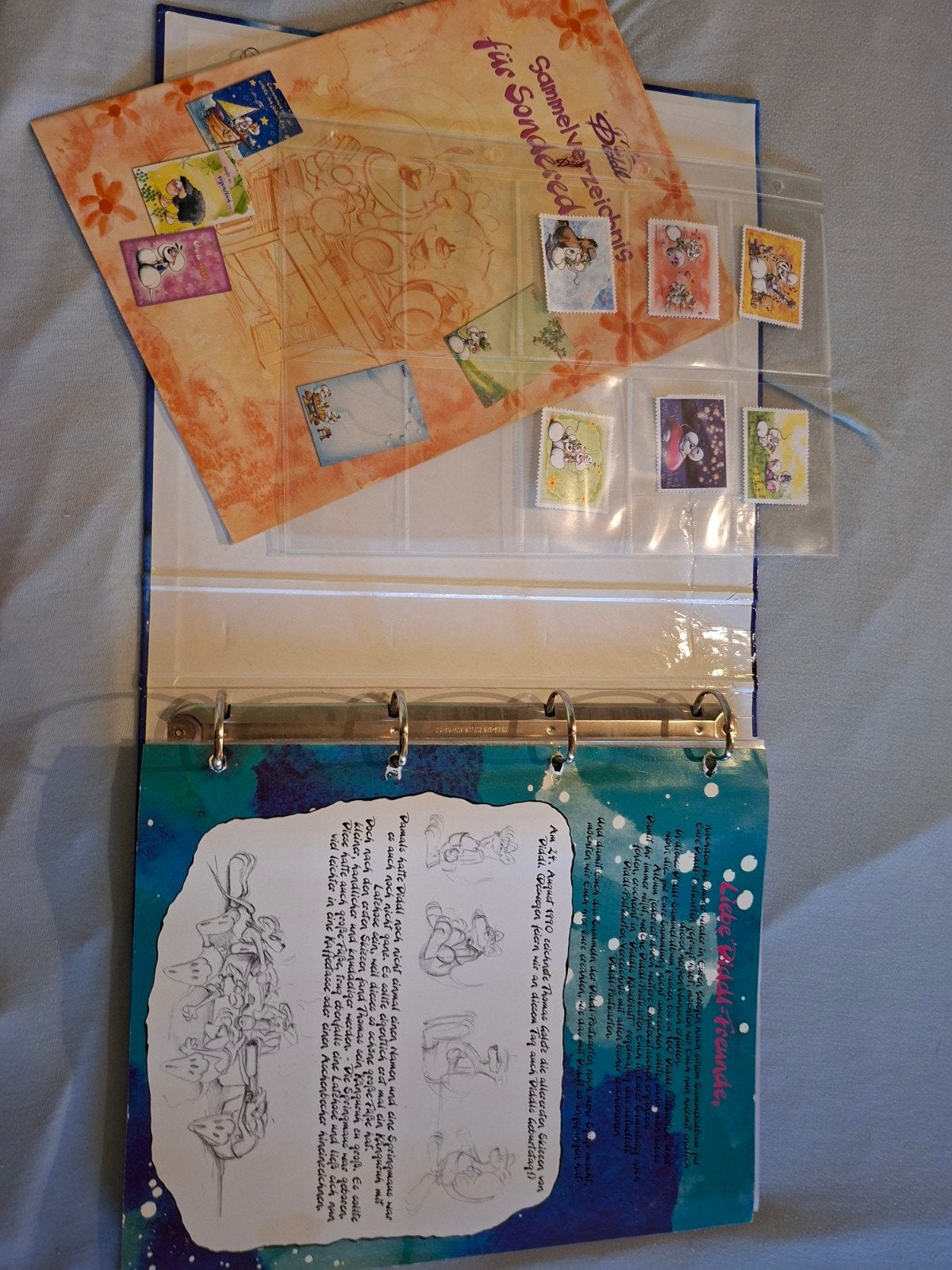 Diddlmap gevuld met 134 blaadjes + extra, Verzamelen, Diddl, Ophalen, Diddl, Papier, Kaart of Schrift