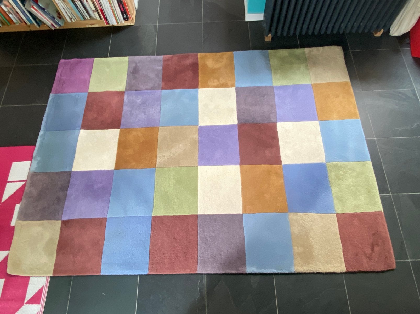 Tapis 100% laine, Maison & Meubles, 200 cm ou plus, 150 à 200 cm, Enlèvement, Utilisé