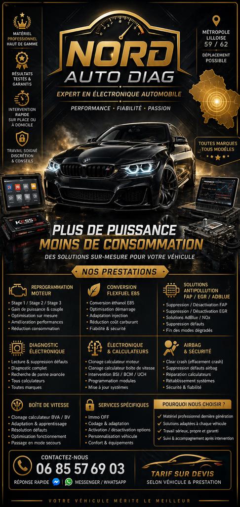 ️  REPROGRAMMATION MOTEUR + DIAGNOSTIC AUTO PRO  ️, Auto diversen, Autogereedschap, Ophalen