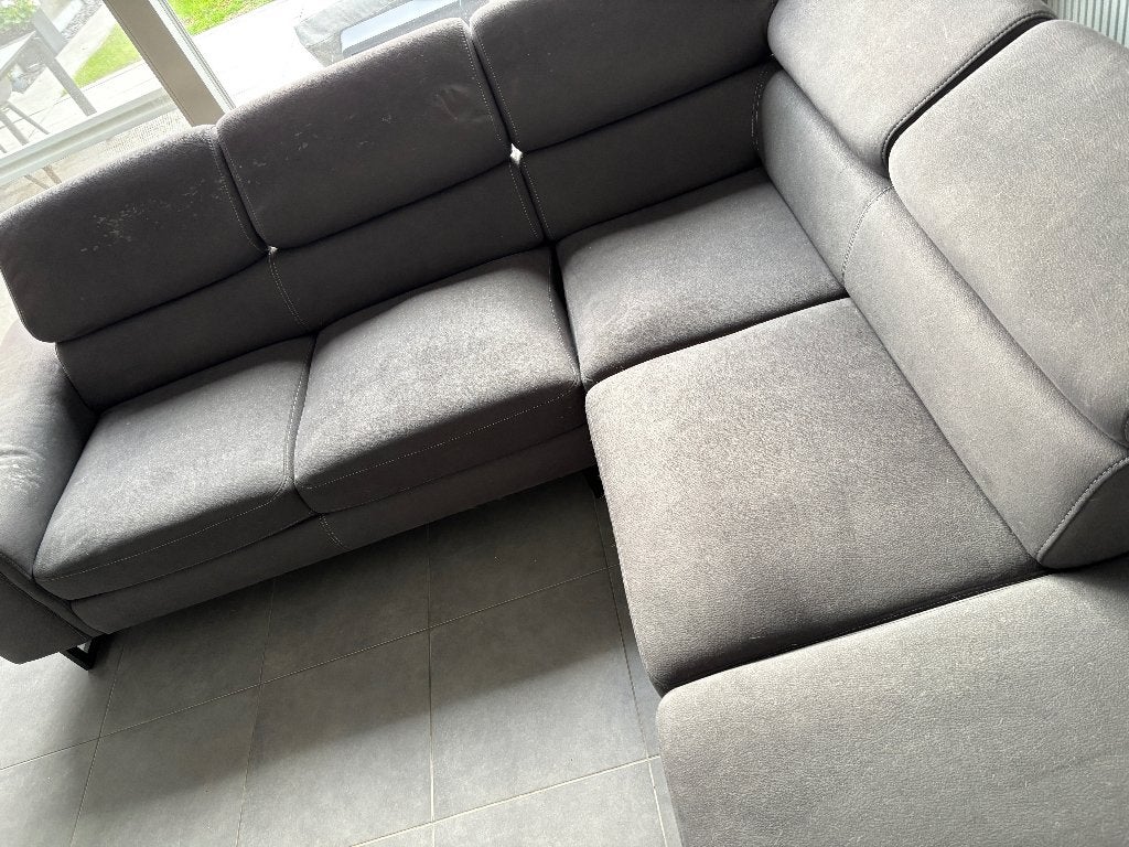Moderne hoeksalon, Ophalen, Gebruikt, 100 tot 125 cm, Hoekbank
