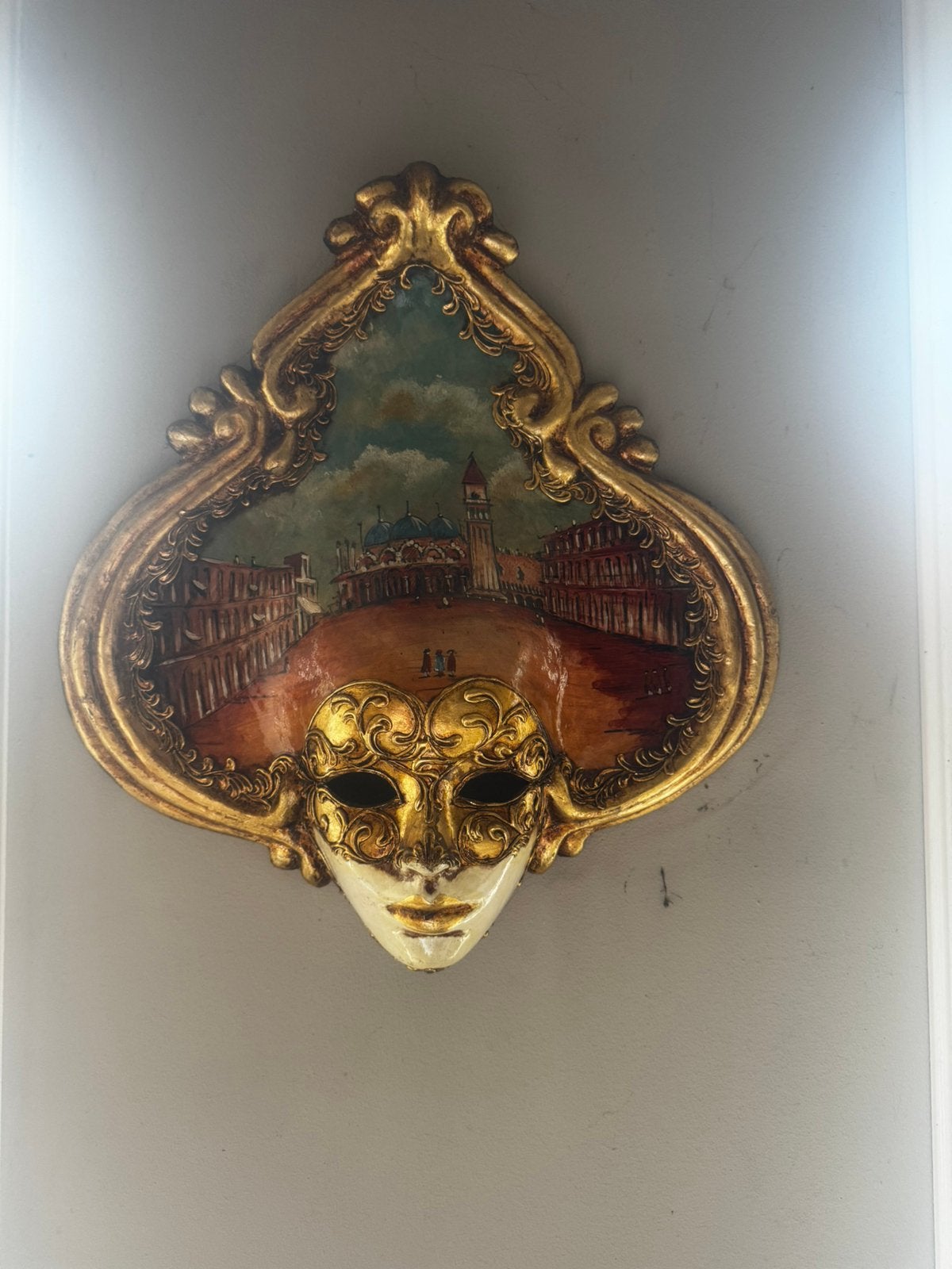 Venetiaans Masker Atelier Soleluna – San Marco, Ophalen of Verzenden