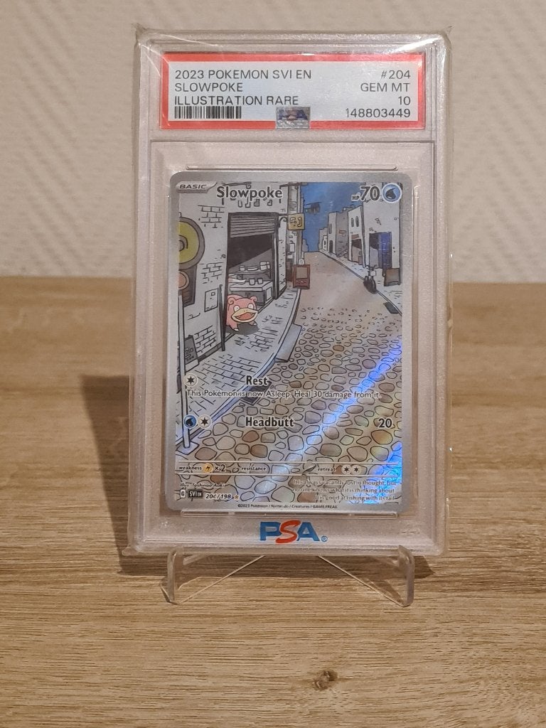 Slowpoke 204 PSA 10, Enlèvement ou Envoi, Neuf, Cartes en vrac