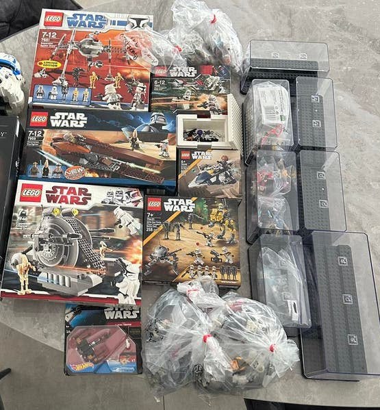 LEGO Star Wars & Minifiguren Collectie, Groot lot : 1245€, Ophalen, Zo goed als nieuw, Actiefiguurtje