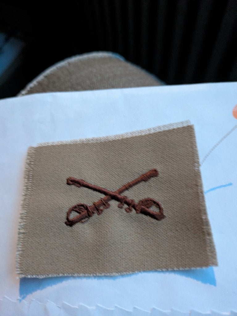 Infanterie USA, Verzamelen, Militaria | Algemeen, Ophalen of Verzenden, Landmacht, Embleem of Badge