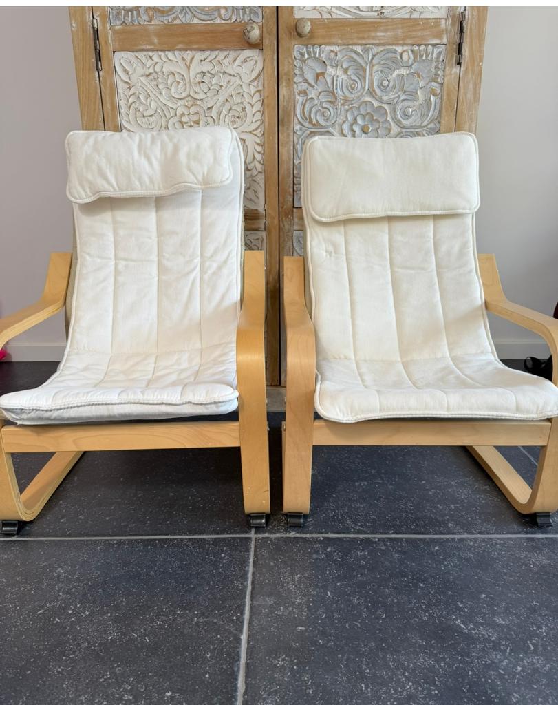 Kinderstoelen Ikea, Tuin en Terras, Tuinsets en Loungesets, Ophalen, Gebruikt