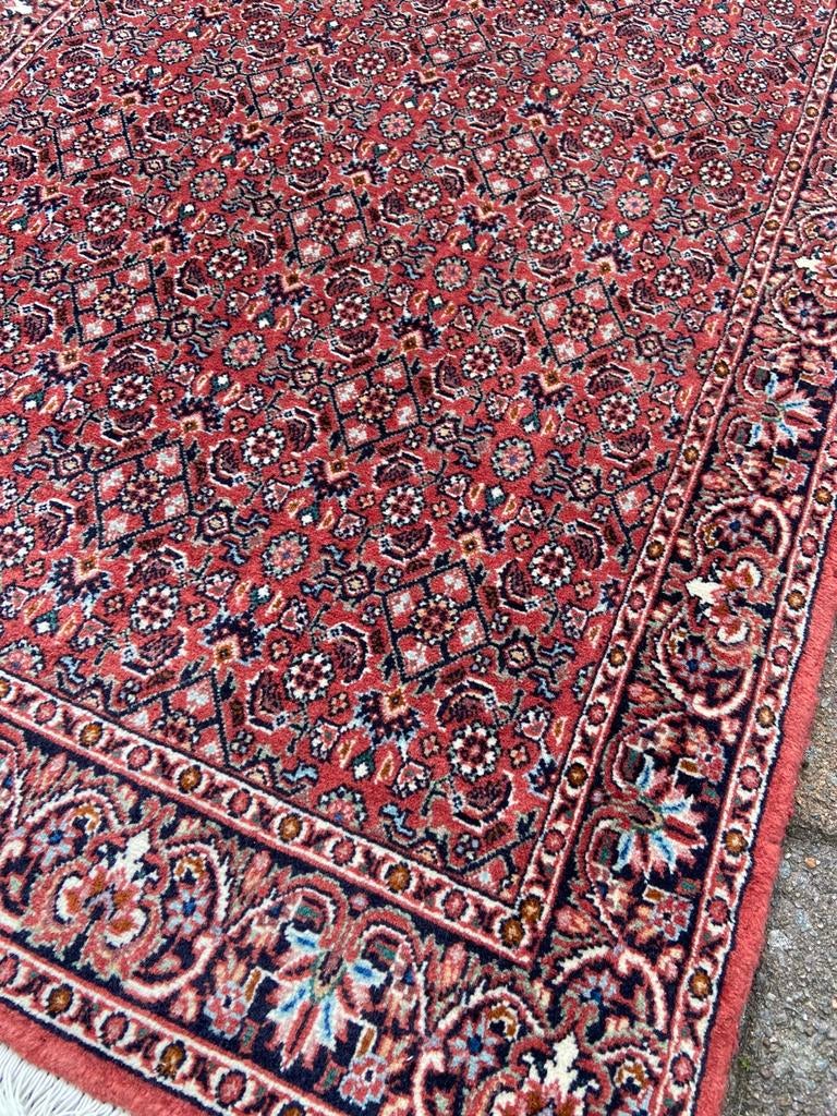 Très ancien petit tapis PERSE ( Iranien ) BIDJAR fait main, Enlèvement