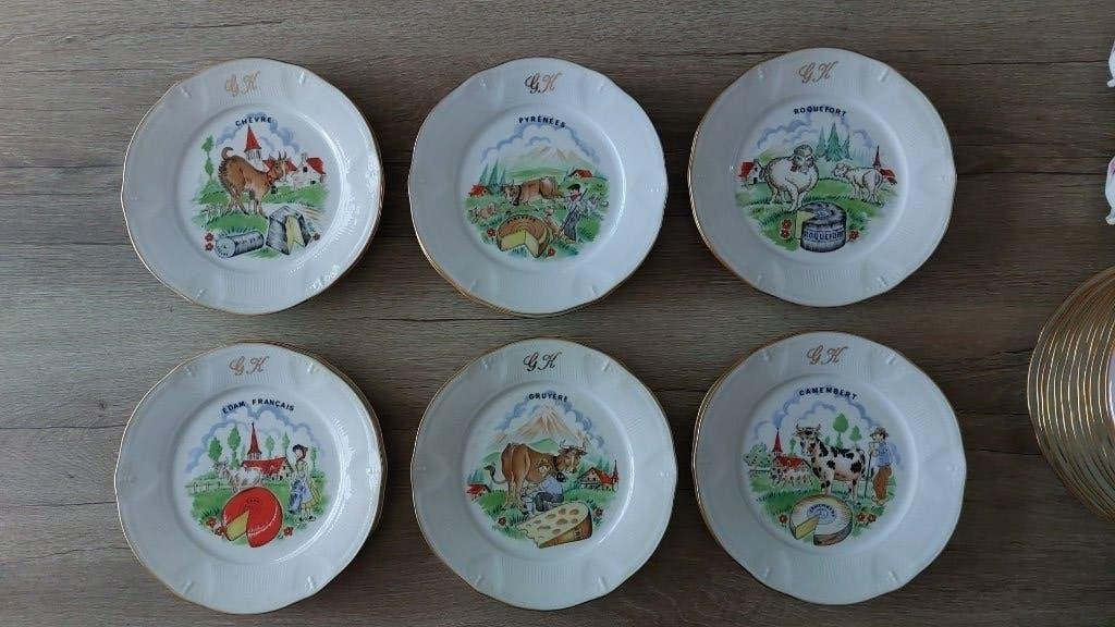 Volledig Limoges servies, Ophalen