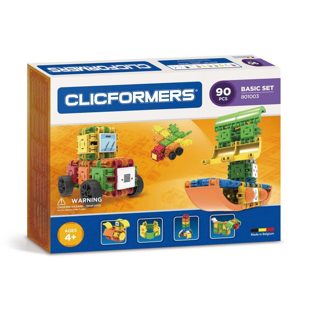 Clicformers bouwblokken - Basis 90 onderdelen, Kinderen en Baby's, Speelgoed | Bouwstenen, Ophalen of Verzenden, Nieuw, Overige merken