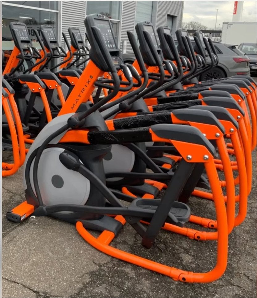 velo elliptique - Crosstrainer Matrix E5X, Enlèvement, Utilisé, Vélo elliptique