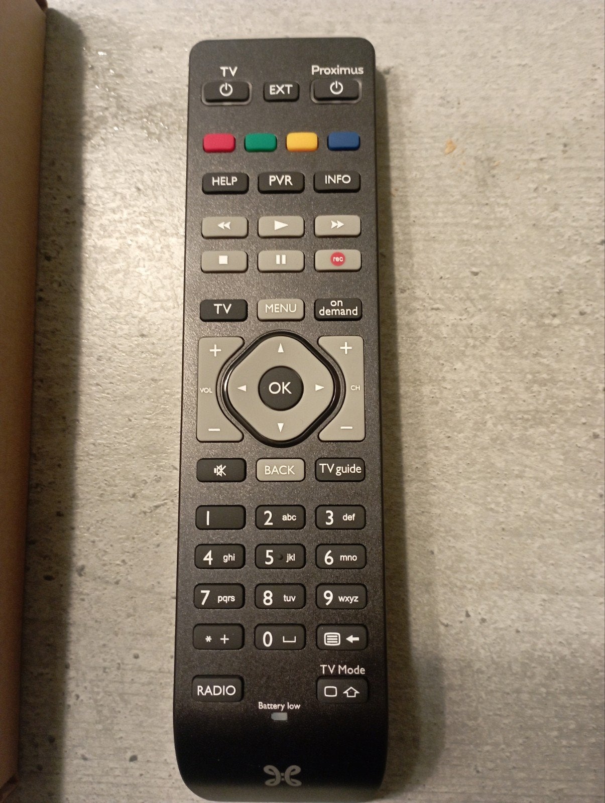 Télécommande pour TV Box V5 Proximus Scarlet, TV, Hi-fi & Vidéo, Enlèvement ou Envoi, Neuf, Originale, Récepteur ou Amplificateur