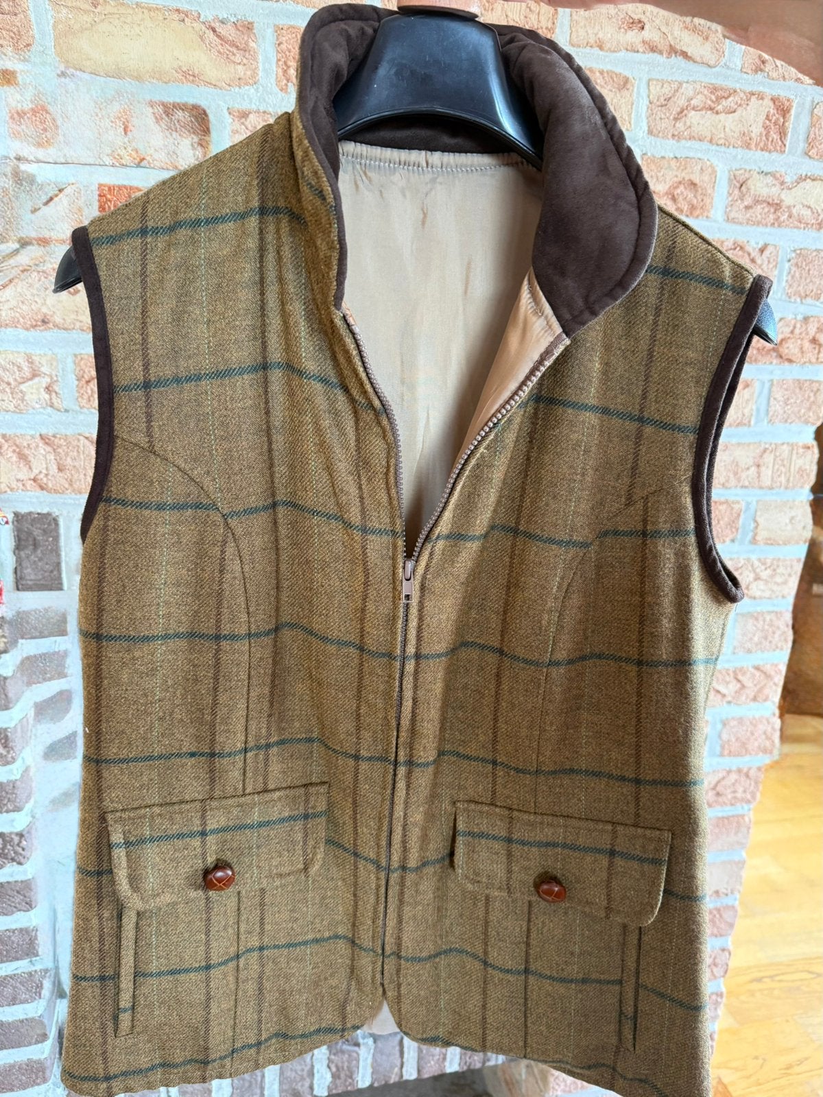 Gilet sans manches pour dame, Kleding | Dames, Bodywarmers, Ophalen of Verzenden, Zo goed als nieuw, Groen