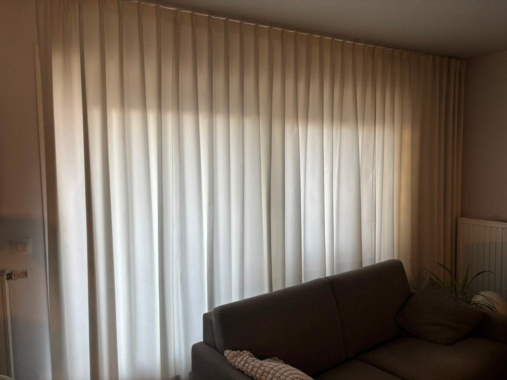 Overgordijnen, Huis en Inrichting, Stoffering | Gordijnen en Lamellen, Ophalen, Overige materialen, Isolerend, 247 cm