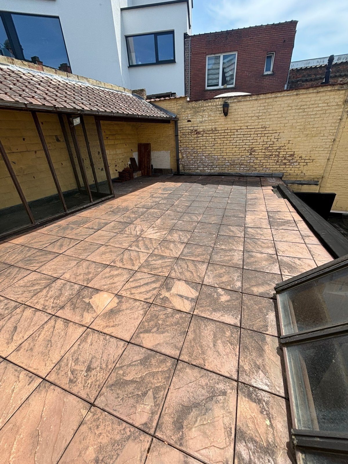 Betontegels, Tuin en Terras, Ophalen, Zo goed als nieuw, Beton