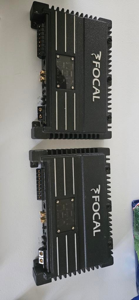 2 FOCAL versterkers, Auto diversen, Autospeakers, Ophalen, Zo goed als nieuw