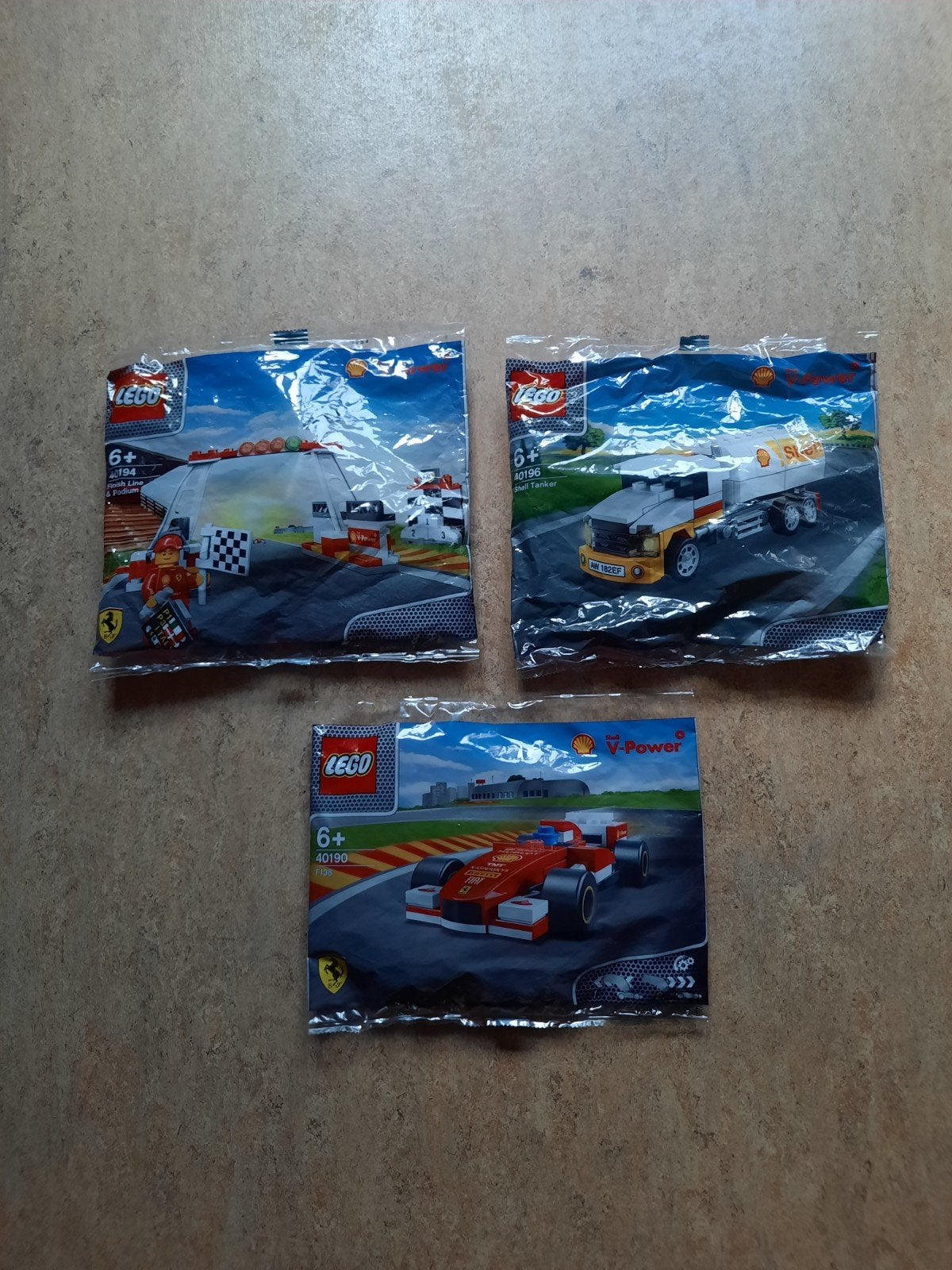 Nieuw - Lego Shell / Ferrari - 40190 / 40194 / 40196 - info!, Enlèvement, Lego