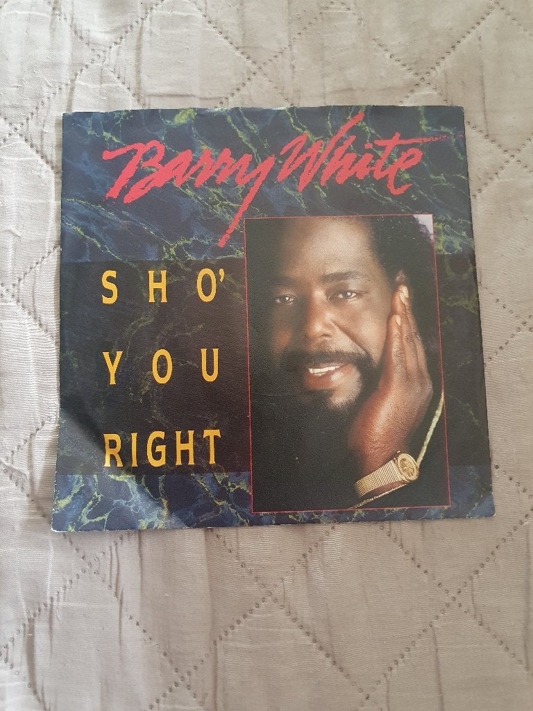S - Barry White – Sho' You Right - 1987, 7 inch, Ophalen of Verzenden, Zo goed als nieuw, EP