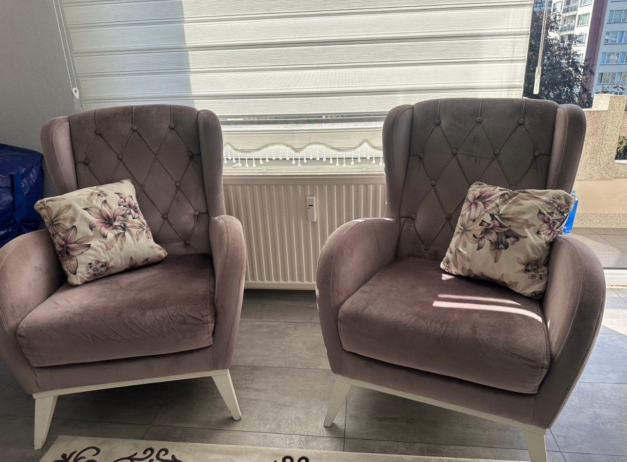 2 fauteuils, Enlèvement, Comme neuf, Bois