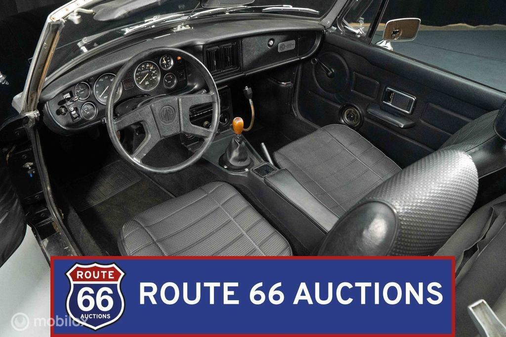 MG MGB Limited Edition | 1980 | Route 66 Auctions, Zwart, Bedrijf, Handgeschakeld, Overige carrosserie