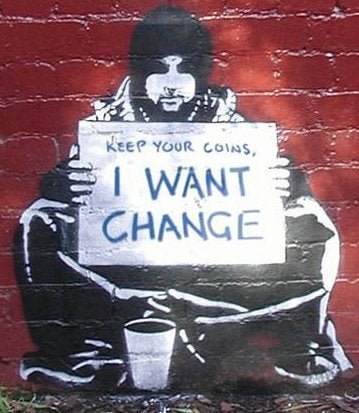 Poster Bansky plastifié, Enlèvement, Utilisé, Rectangulaire horizontal, Autres sujets/thèmes