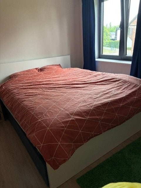 Tweepersoonsbed, Ophalen, Wit, Tweepersoons, Zo goed als nieuw