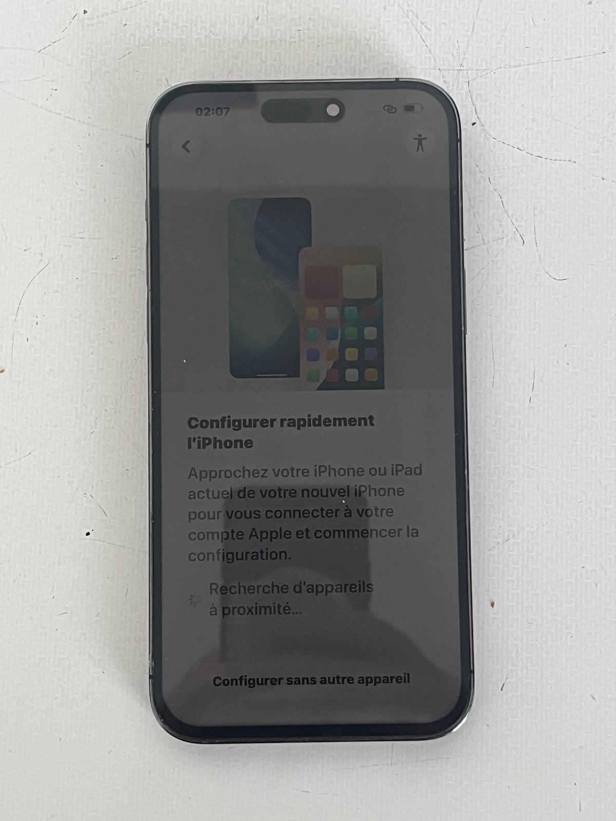 iPhone 14 Pro Max - 128 Go (Parfait état) + 12 coques, Télécoms, Téléphonie mobile | Apple iPhone, Enlèvement, Comme neuf, Violet