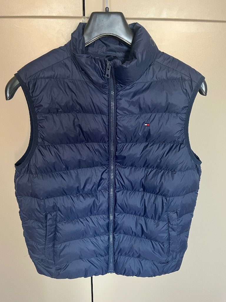 Bodywarmer tommy hilfiger, Kleding | Heren, Bodywarmers, Ophalen, Blauw, Zo goed als nieuw, Tommy hilfiger
