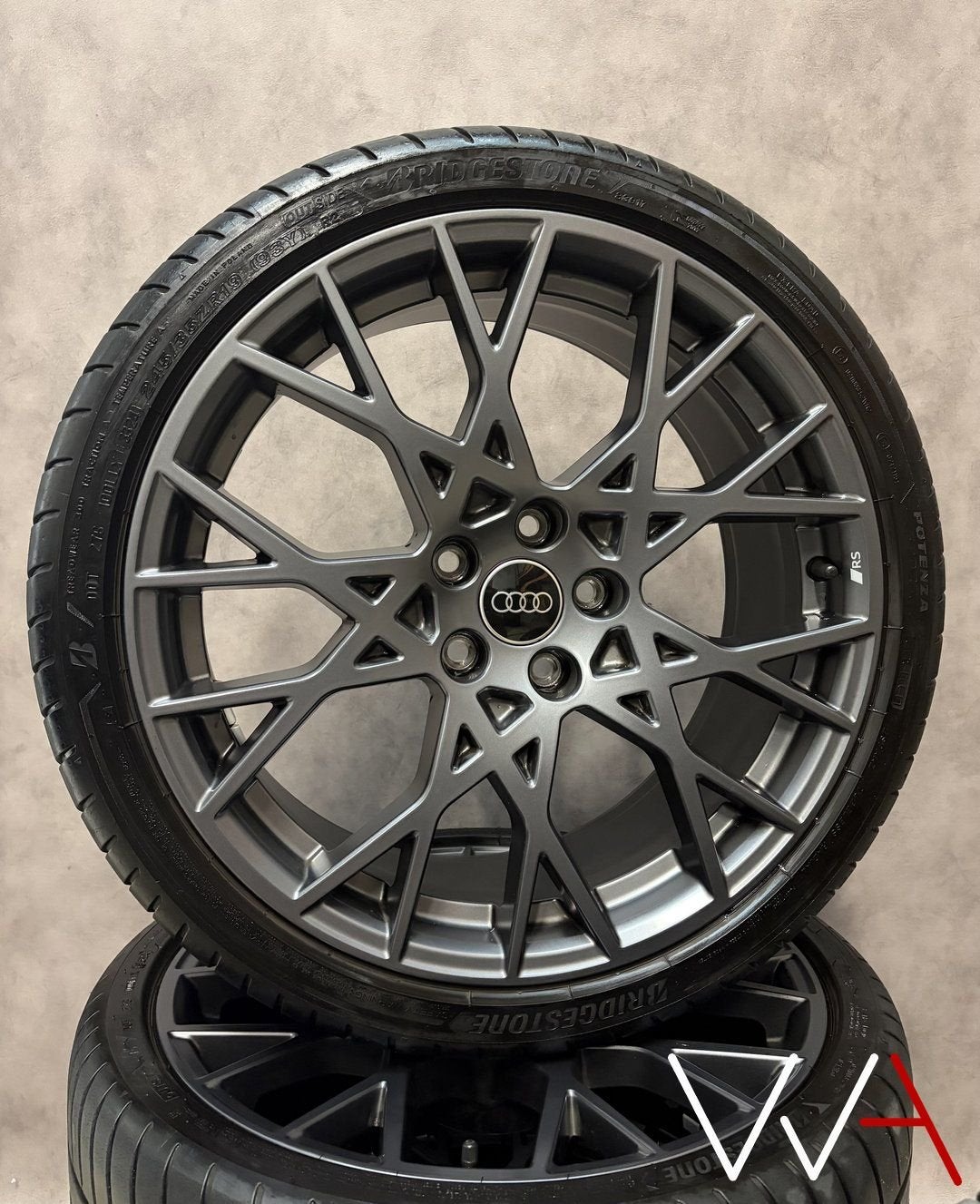 19'' Audi RS3 Performance 8Y velgen Bridgestone Origineel, Autos : Pièces & Accessoires, Pneus et Jantes, Véhicule de tourisme
