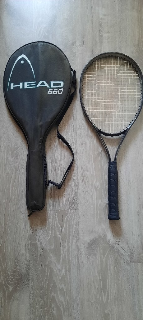 Tennisracket Head met zak, Sport en Fitness, Ophalen of Verzenden, Zo goed als nieuw, Head, L4