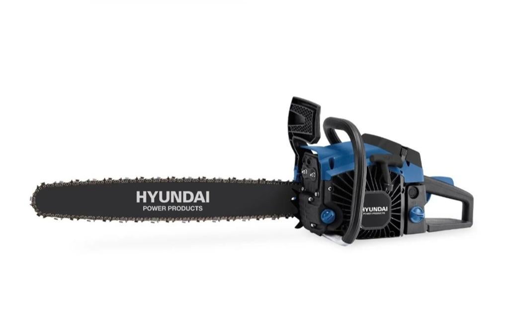 Te koop Hyundai kettingzaag 58cc, Tronçonneuse, HYUNDAI, 30 à 70 mm, Comme neuf
