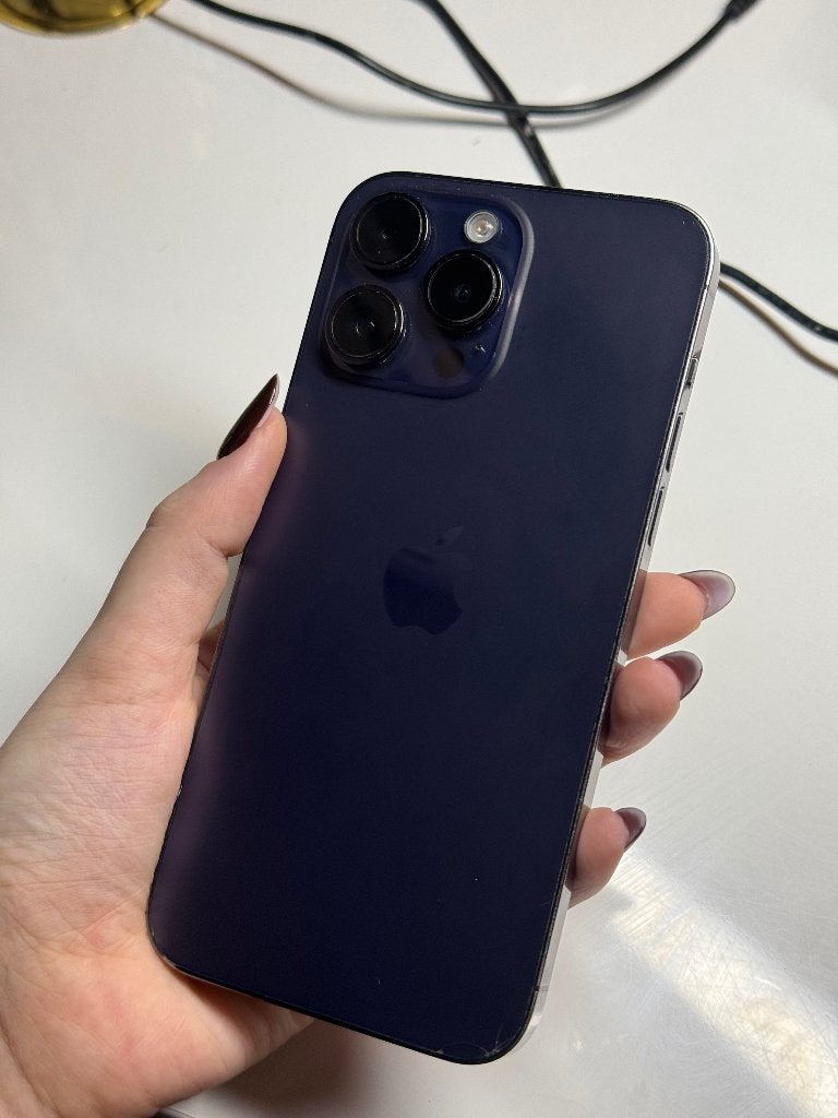 Iphone 14 pro max - deep purple - 128gb, Télécoms, 128 GB, 63 %, Enlèvement, Utilisé