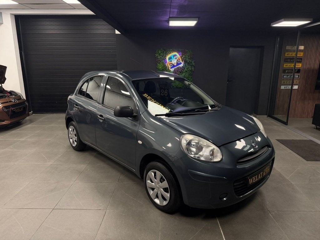 NISSAN MICRA 1.2 LITER BENZINE/2012/TOP STAAT, Auto's, Nissan, Bluetooth, Euro 5, Zwart, 115 g/km