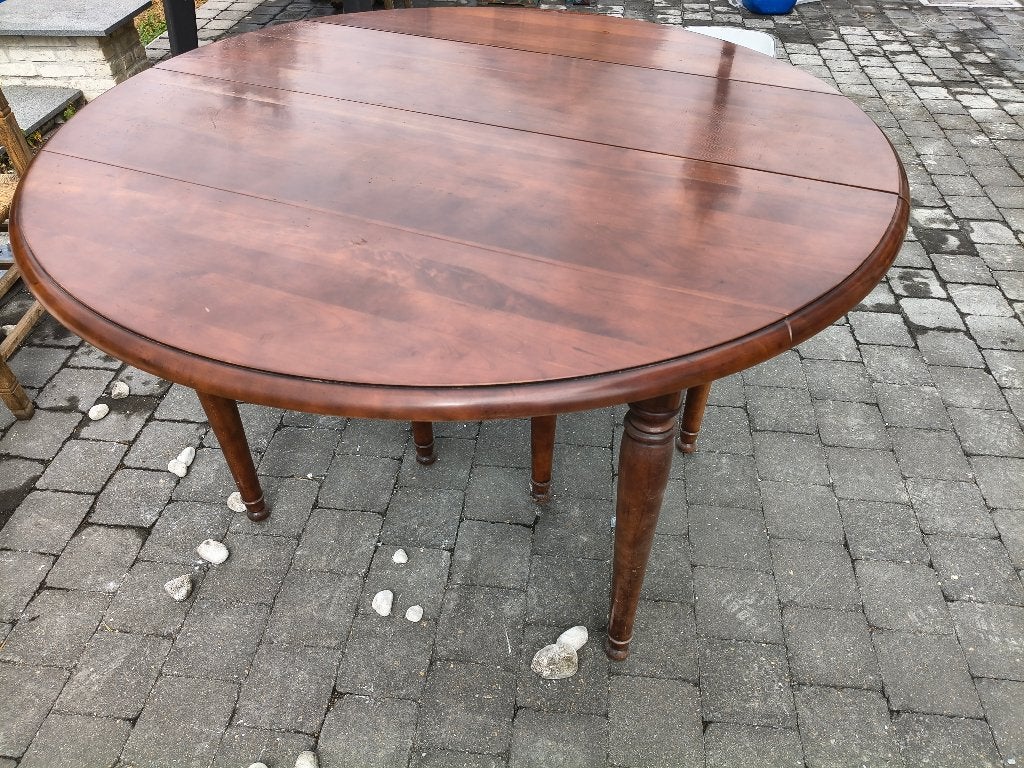 Table ronde en merisier extensible, Enlèvement, Autres essences de bois