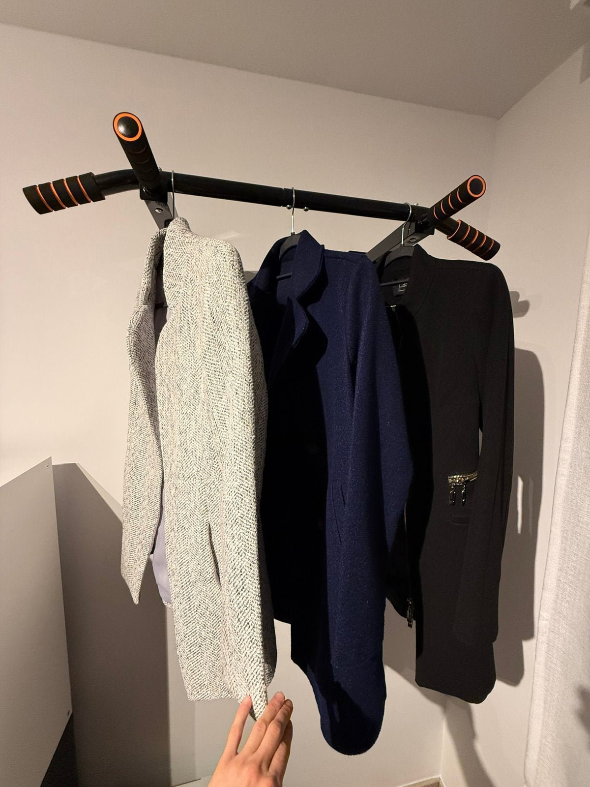 1. Noir, bleu foncé et gris. Xs, Enlèvement ou Envoi, Comme neuf