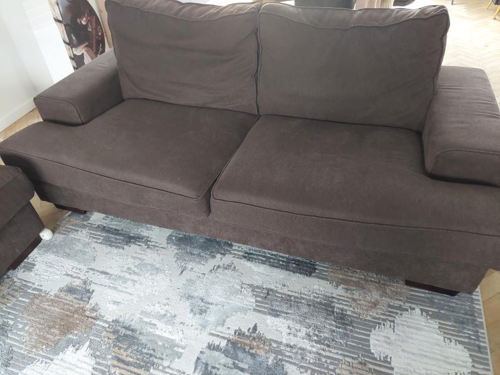 FAUTEUILS À VENDRE (2 personnes + 3 personnes), 125 à 150 cm, Banc droit, Enlèvement, Utilisé