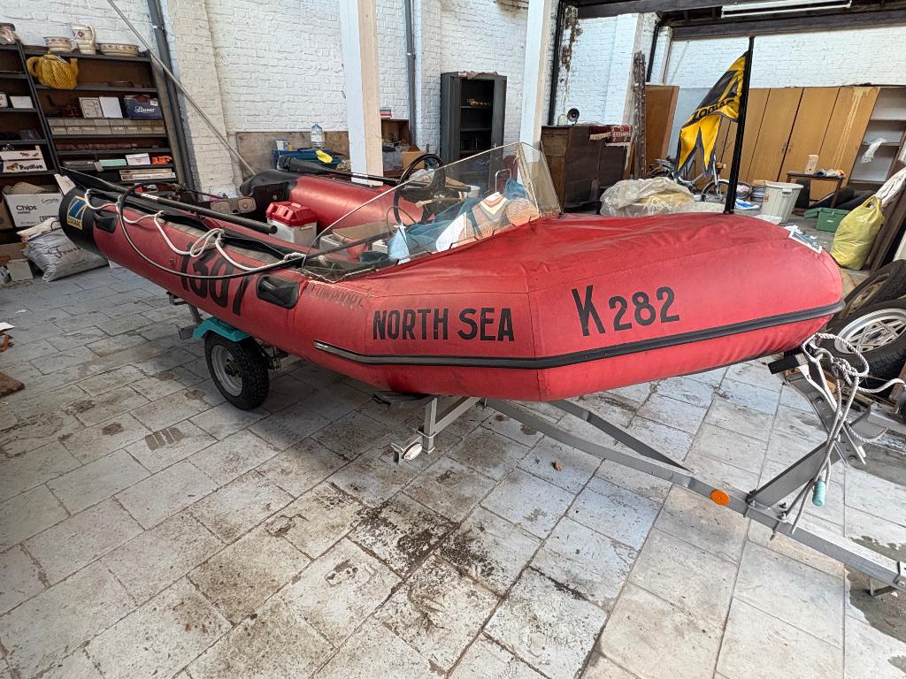 Zodiac mkII GT, Watersport en Boten, Ophalen, Gebruikt, Aluminium, Zodiac
