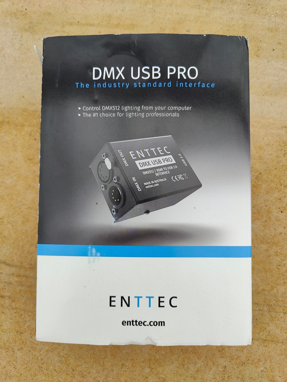 Entec DMX USB pro, Enlèvement