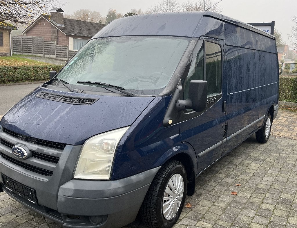 Ford Transit * 1J GARANTIE * GEKEURD * TOPSTAAT, Auto's, Bestelwagens en Lichte vracht, Blauw, Bedrijf, 5 deurs, Dealer onderhouden