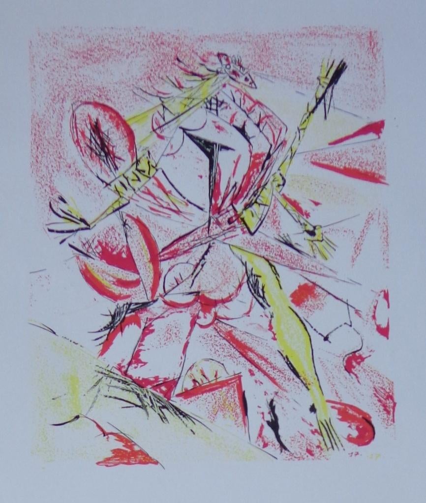 YSBRANT / AFFICHE / KLEURZEEFDRUK / 90x60cm / PANTER, Ophalen of Verzenden