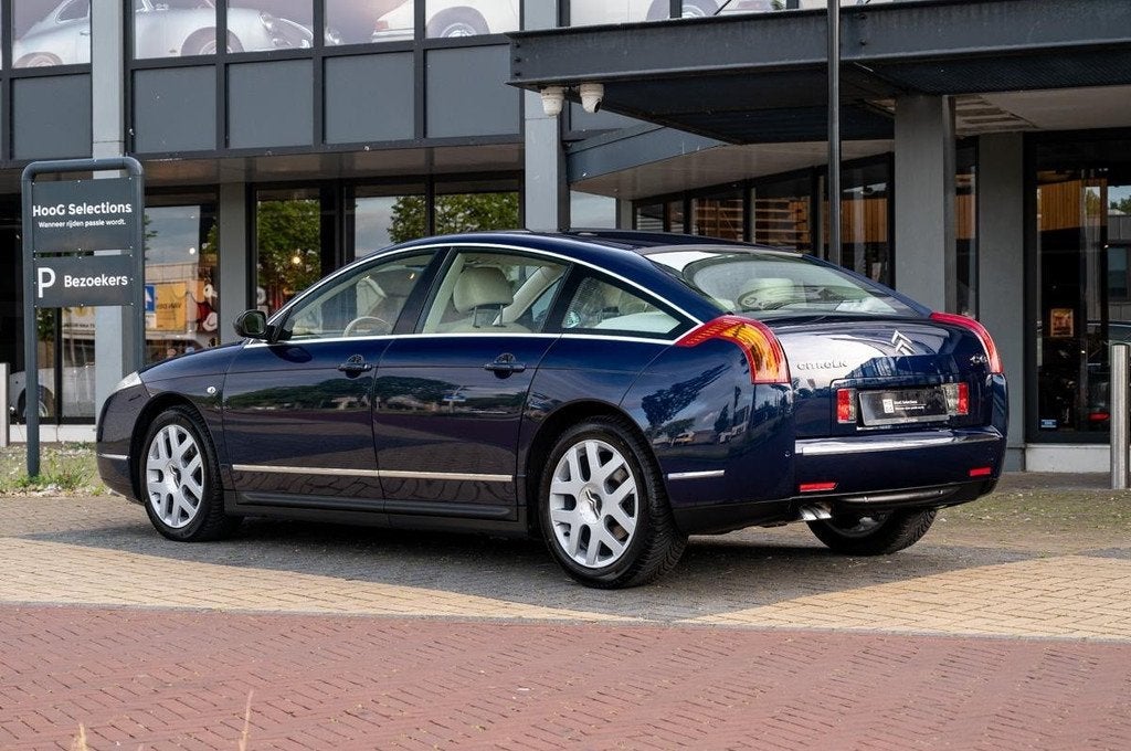 Citroën C6 3.0 V6 EXCLUSIVE (bj 2007, automaat), Auto's, 4 deurs, Gebruikt, C6, 2946 cc