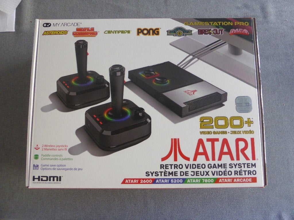 Console Atari 200+  Jeux vidéo Rétro, Autres modèles, Enlèvement ou Envoi, Comme neuf, Avec jeux