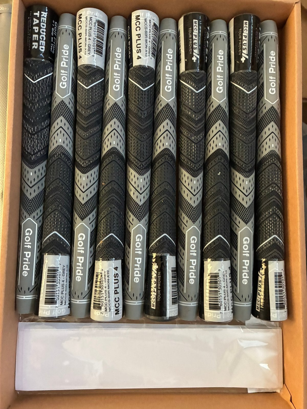 GOLF PRIDE WINN GRIPS MCC Plus 4 #1 Grip on Tour, Ophalen of Verzenden, Nieuw