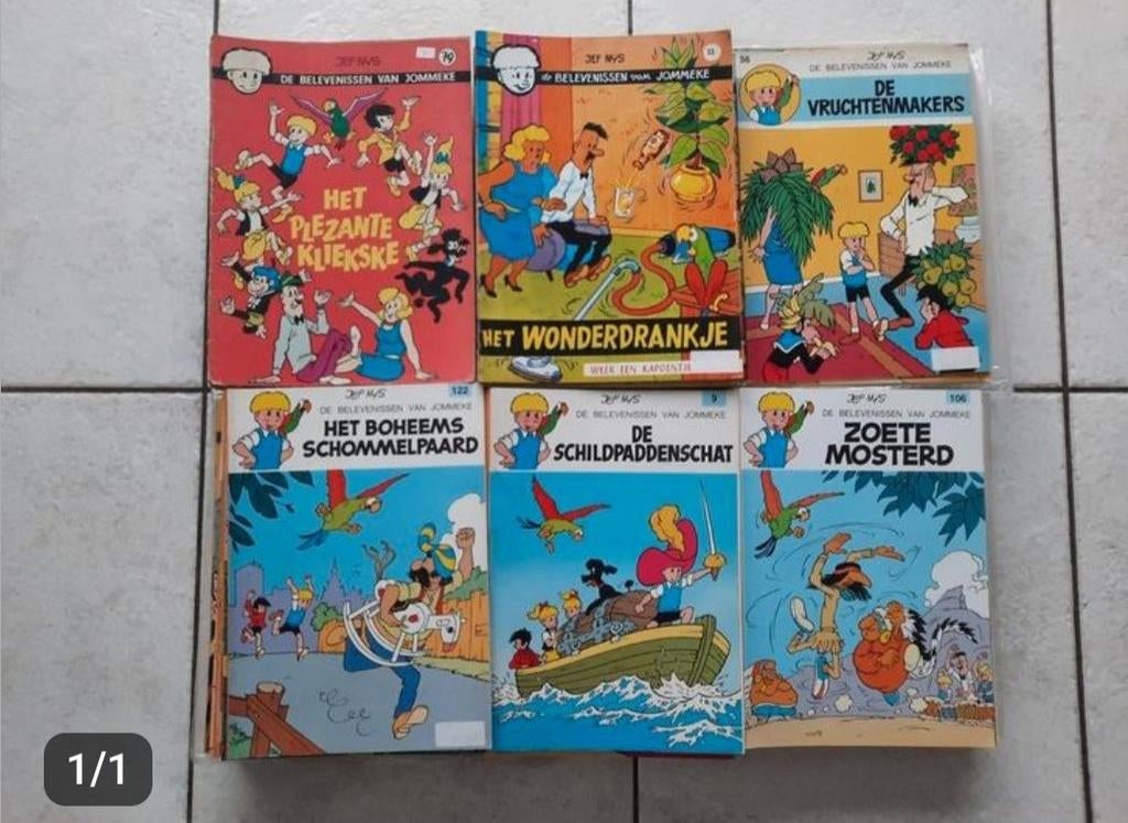 Strips Jommeke ( 2 + 1 gratis ), Boeken, Stripverhalen, Ophalen