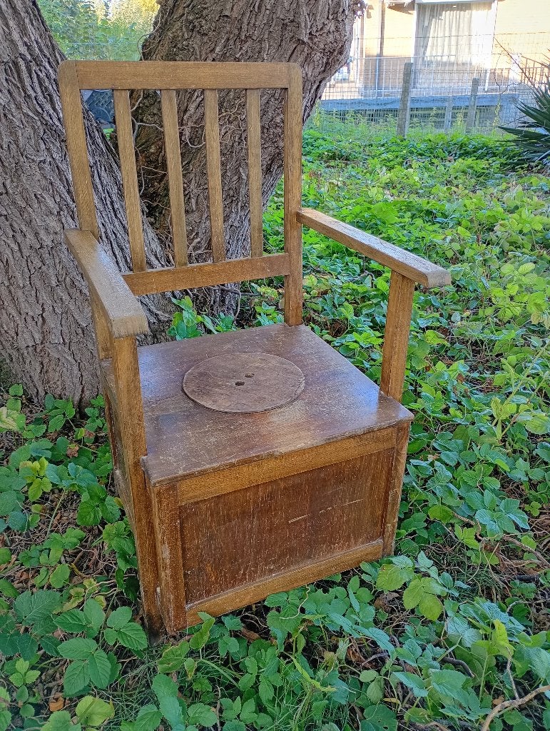 Antiek art deco toiletstoel, Antiek en Kunst, Ophalen