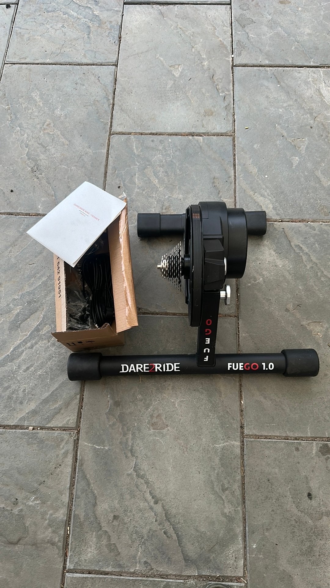 Dare2ride Fuego 1.0 smart fietstrainer, Sport en Fitness, Wielrennen, Ophalen of Verzenden, Nieuw