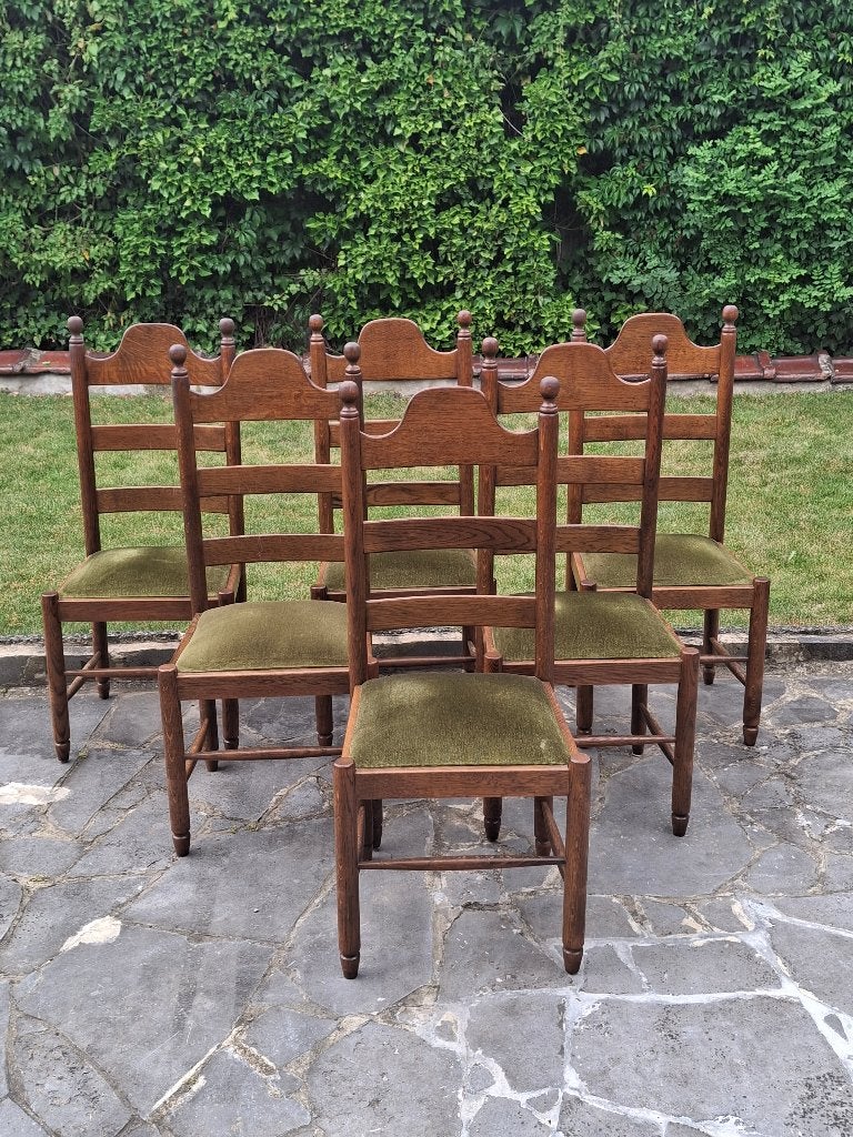 Chaises de salle à manger, Brun, Enlèvement, Bois, Cinq, Six Chaises ou plus
