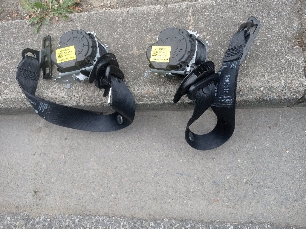 Ceintures de sécurité Peugeot 5008, Automaat, Stof, Euro 6, 7 zetels