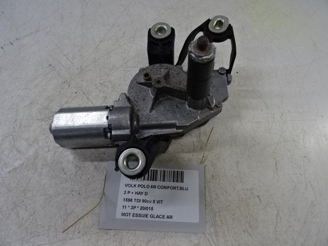 RUITENWISSERMOTOR ACHTER Polo V (6R) (5K6955711B), Gebruikt, Volkswagen