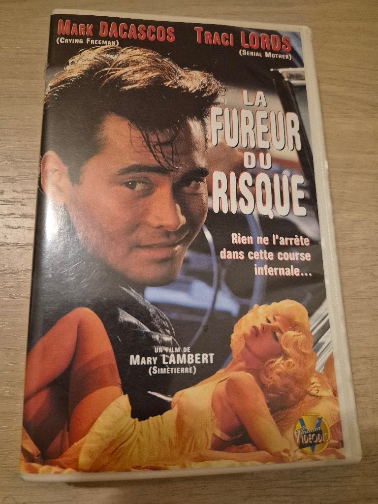 K7 Vhs la fureur du risque, CD & DVD, Enlèvement ou Envoi, Comédie, Français, Comme neuf